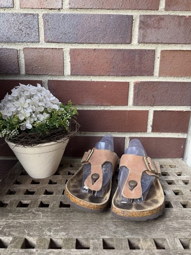 Leder latschen flip flops - leder, latschen/flip