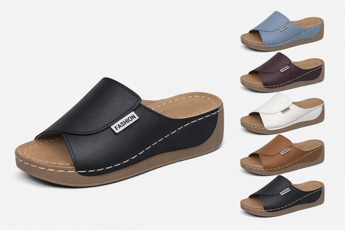 Damen hausschuhe wedges - damen,